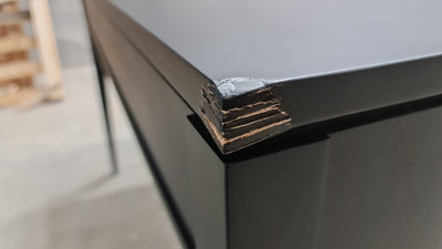 Eccotrading Design London Living Matte Working Desk ( corner damage ) | OUTLET House of Isabella UK