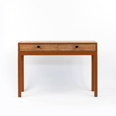 Eccotrading Design London Living Ralf Console Leather and Cork House of Isabella UK