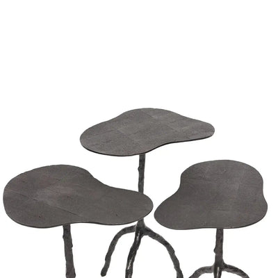 Eccotrading Design London Living Trio Tables Bronze Shagreen Nera House of Isabella UK