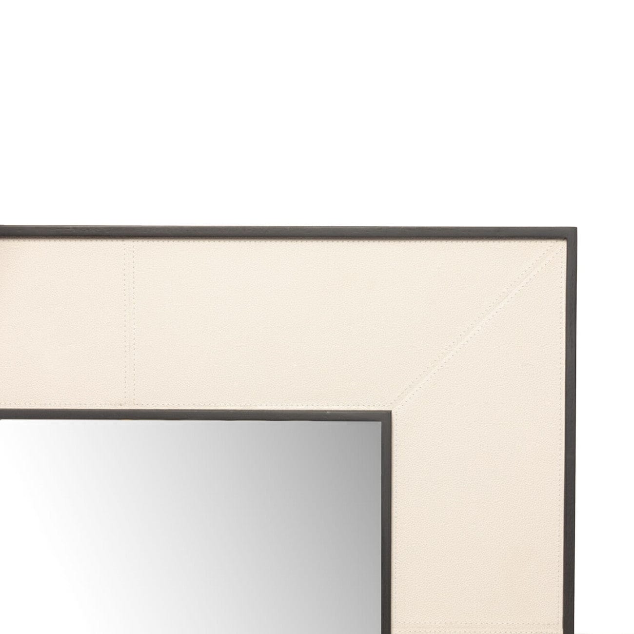 Eccotrading Design London Mirrors Rectangle Mirror Pumice Leather House of Isabella UK