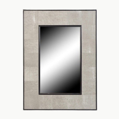 Eccotrading Design London Mirrors Rectangle Mirror Shagreen Leather House of Isabella UK