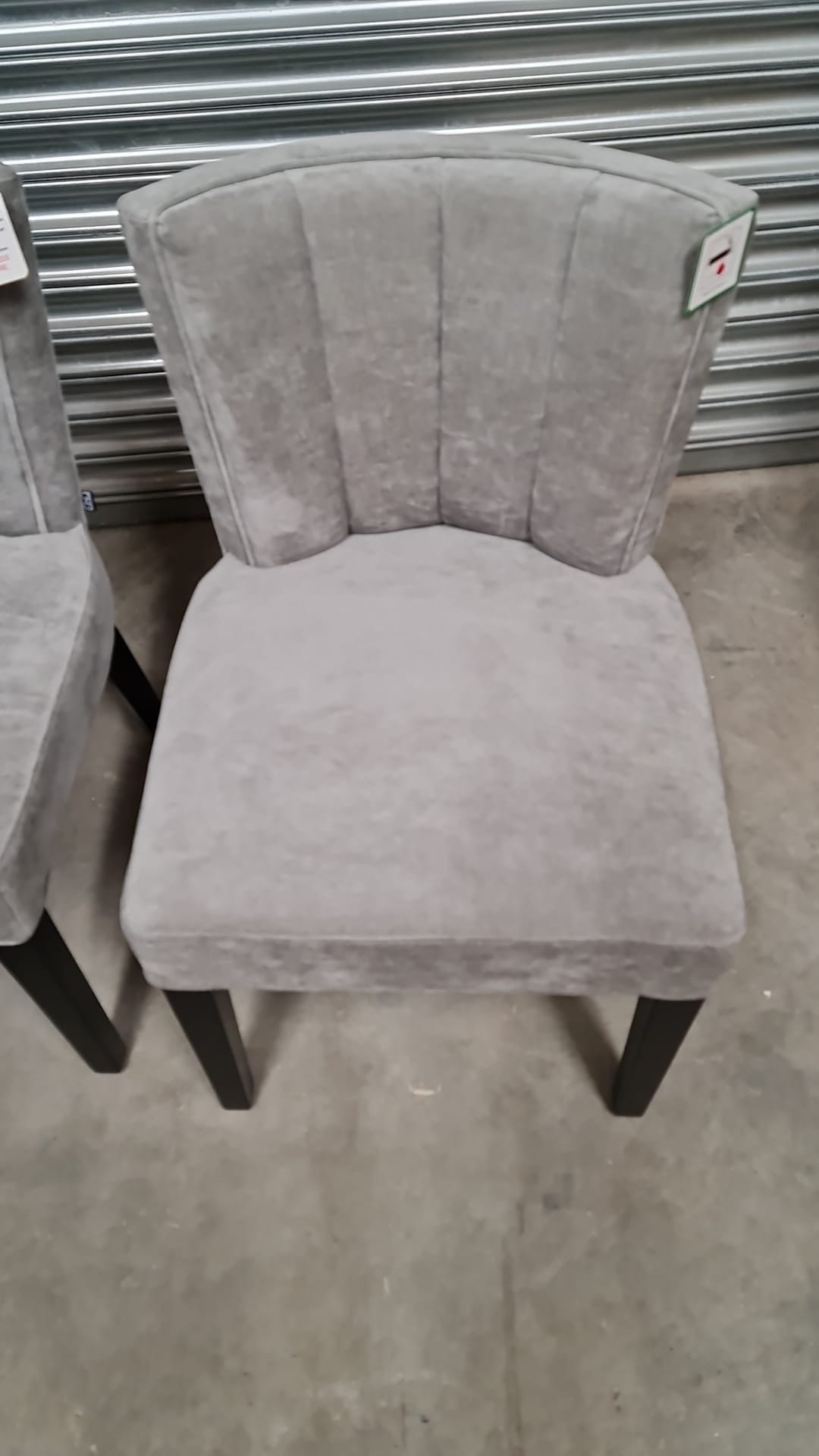 Eichholtz Dining Copy of Dining Chair Windhaven Clarkc Grey ( Leg chip ) - SET OF 2 | OUTLET House of Isabella UK