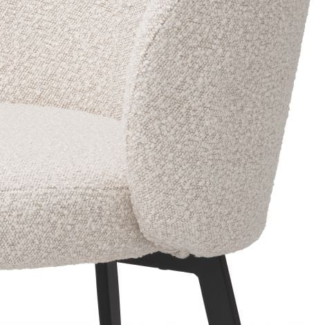 Eichholtz Dining Dining Chair Lloyd set of 2 Bouclé cream House of Isabella UK