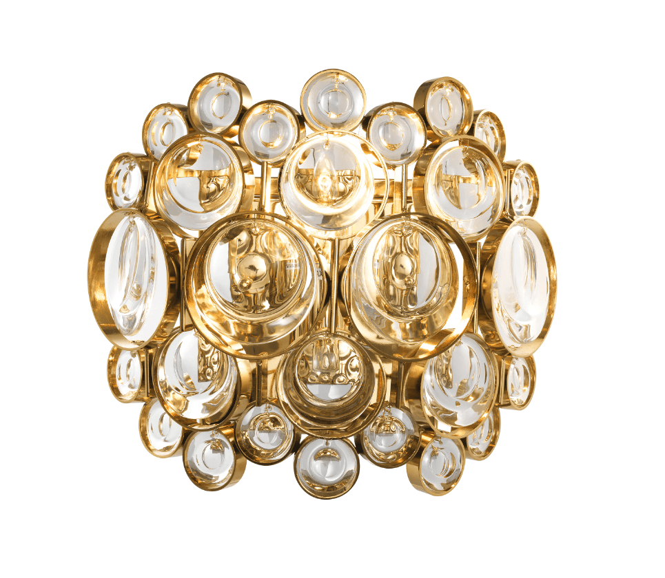 Eichholtz Lighting Wall Lamp Avant Gold Finish House of Isabella UK