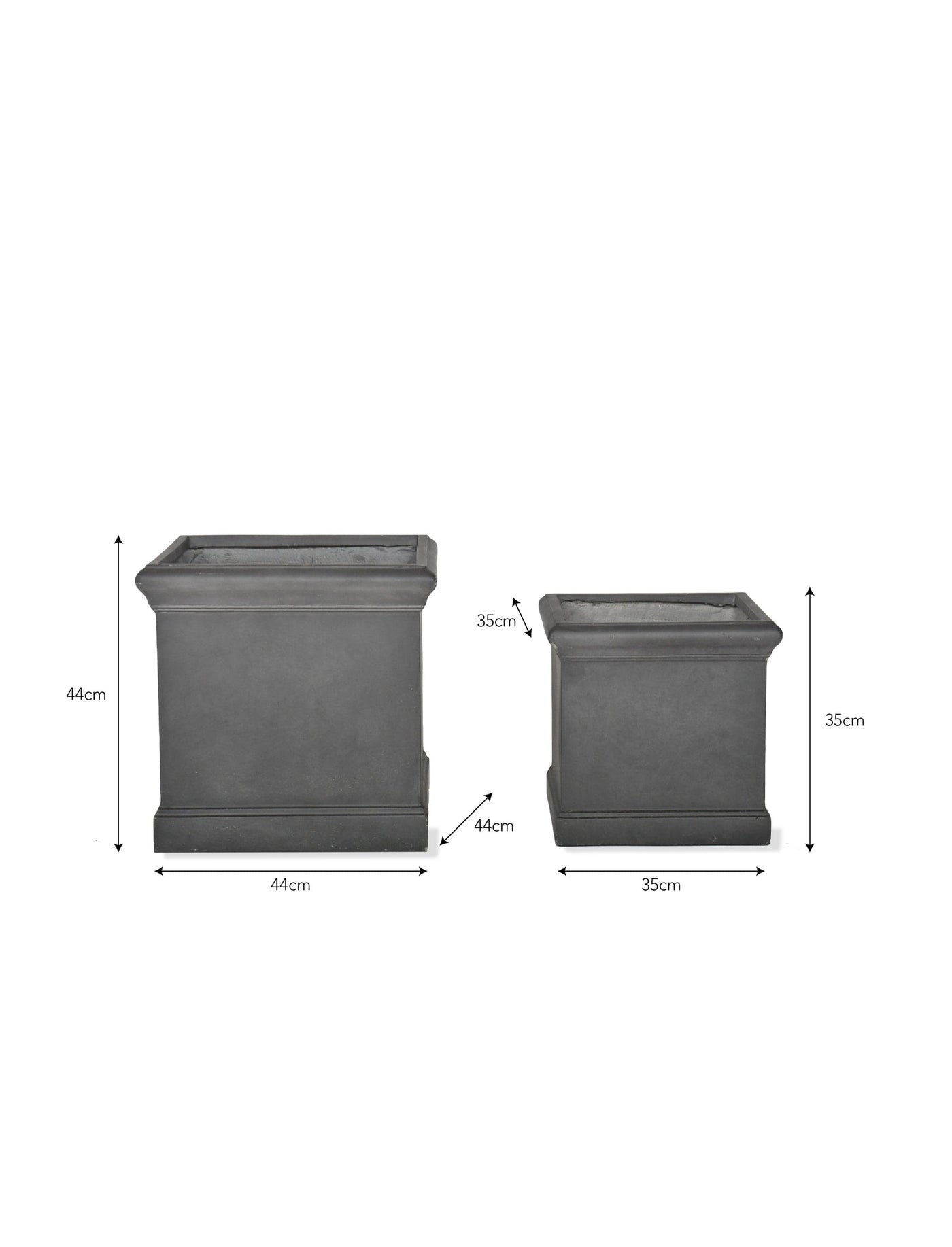 Garden Trading Accessories Set of 2 Boxgrove Planters House of Isabella UK