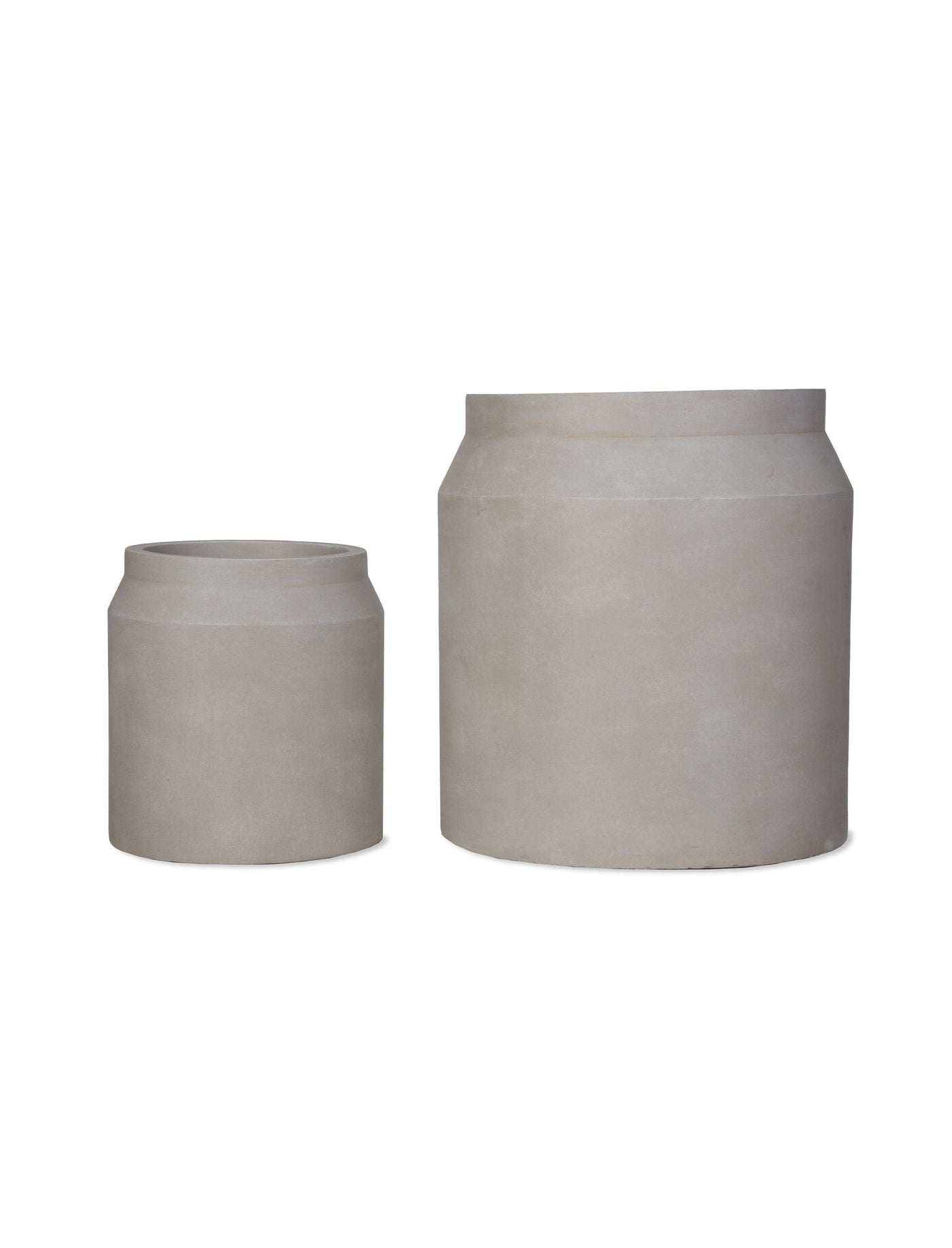 Garden Trading Accessories Set of 2 Draycott Planters - Limestone House of Isabella UK