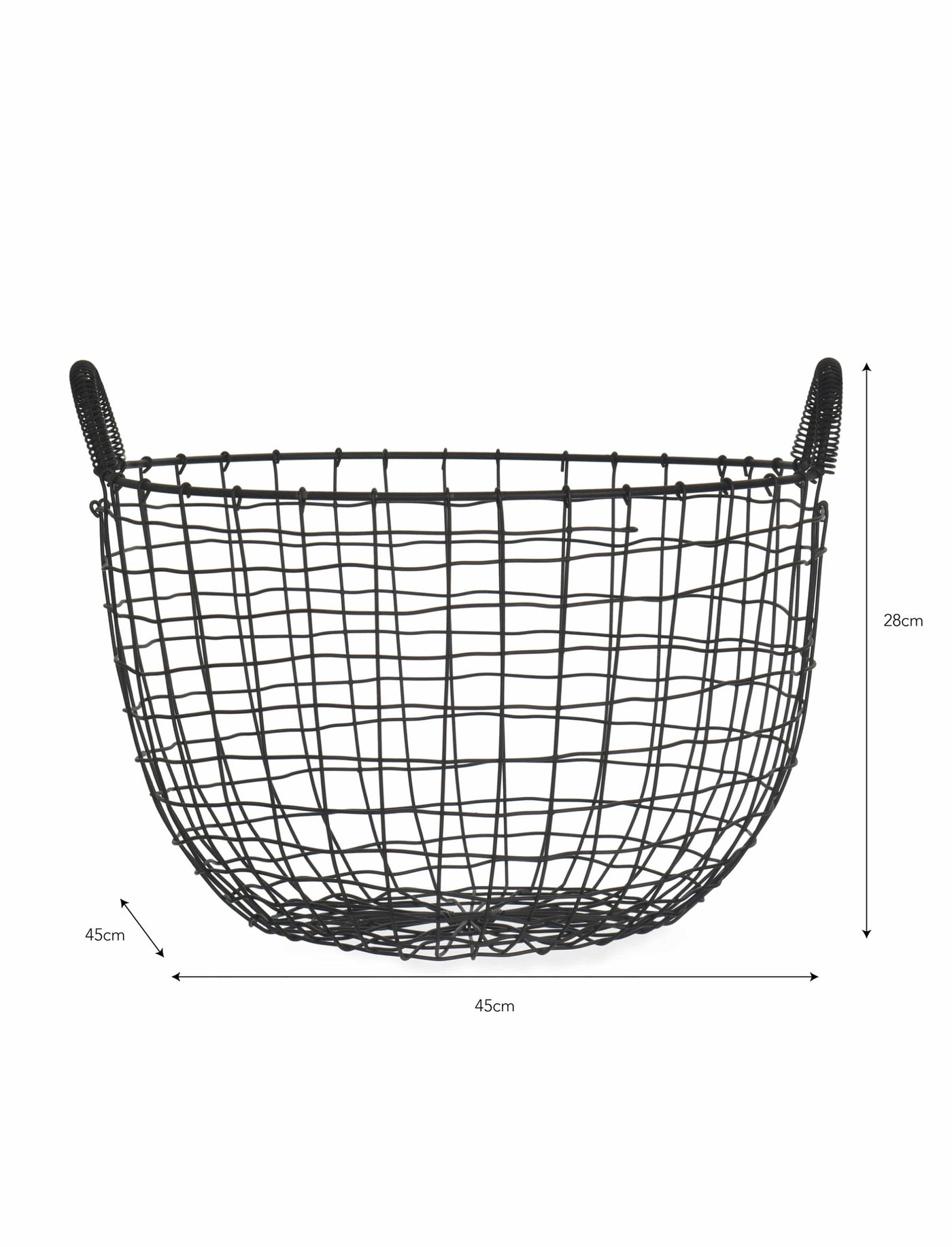 Garden Trading Accessories Wirework Storage Basket - 45cm House of Isabella UK