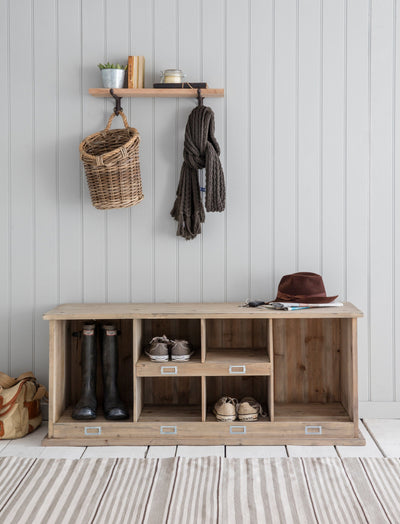 Garden Trading Living Chedworth Welly Locker - Low - Natural House of Isabella UK
