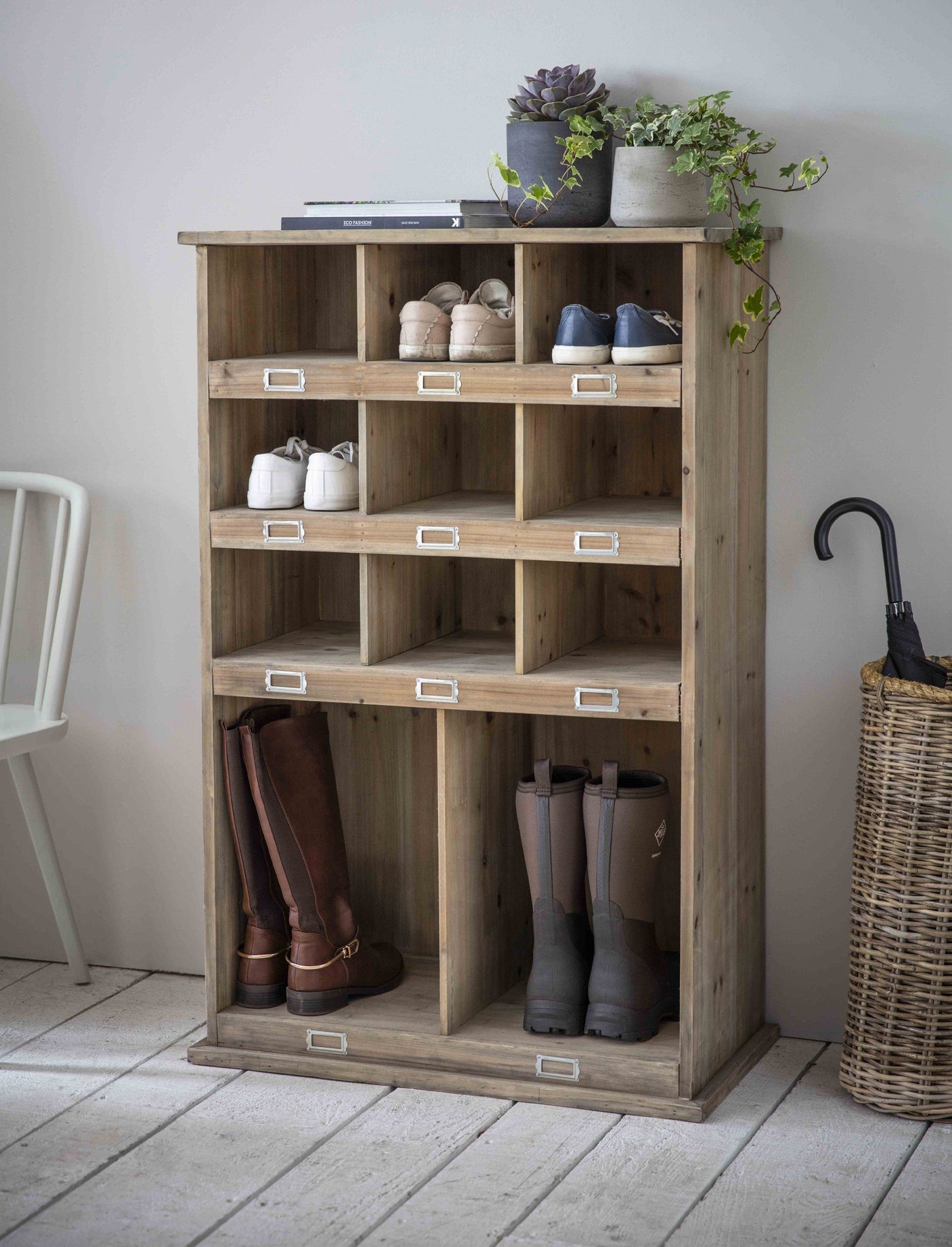 Garden Trading Living Chedworth Welly Locker - Tall - Natural House of Isabella UK