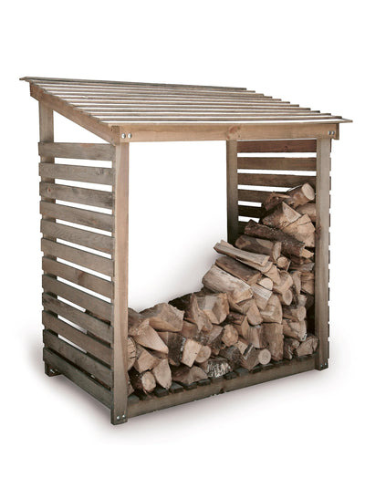 Garden Trading Outdoors Aldsworth Log Store - Wide House of Isabella UK