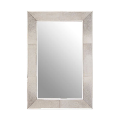 Hamilton Interiors Mirrors Leather Frame Large Wall Mirror | OUTLET House of Isabella UK