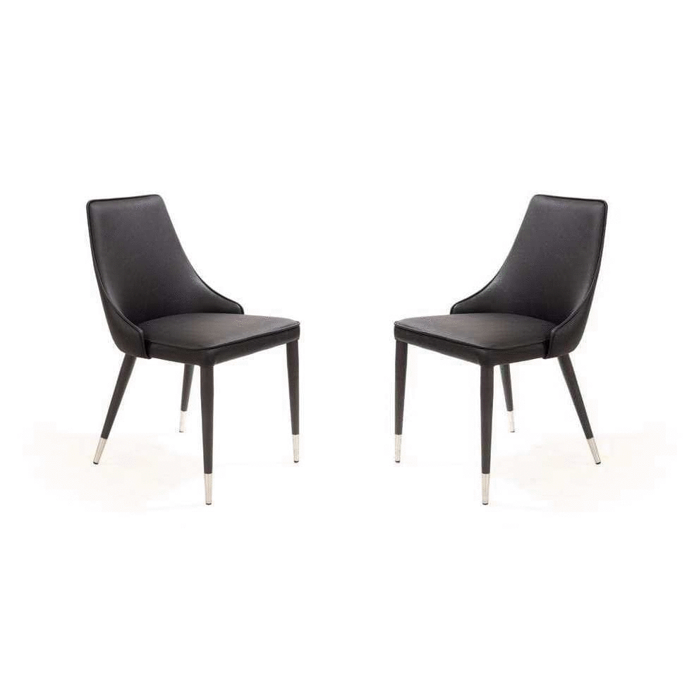Balter Dining Chair - Set of 2 - Mustang Black - House of Isabella UK