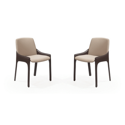 Villa Dining Chair - Set of 2 - Dark Marble - House of Isabella UK