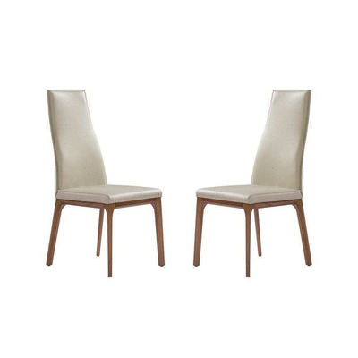 Palermo Dining Chair - Set of 2 - Cream - House of Isabella UK