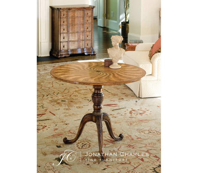Jonathan Charles Living Jonathan Charles Centre Table George Iii with Spiral Inlay House of Isabella UK