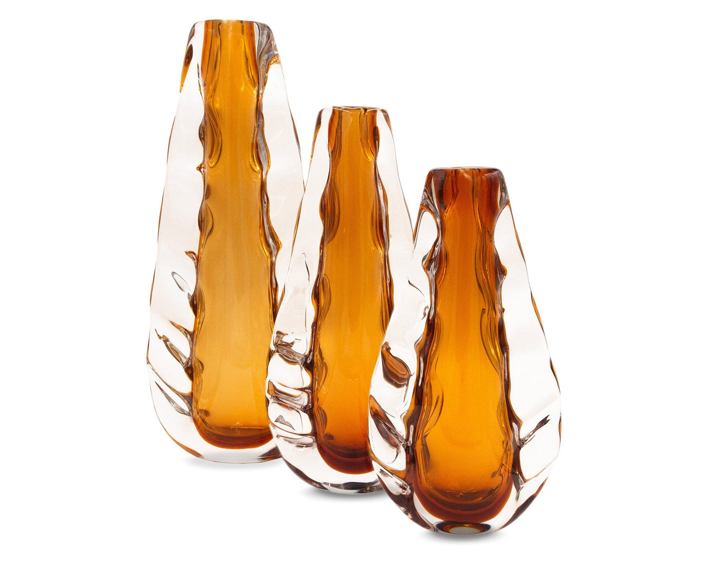 Liang & Eimil Accessories Astell Crystal Amber Vase - Medium House of Isabella UK