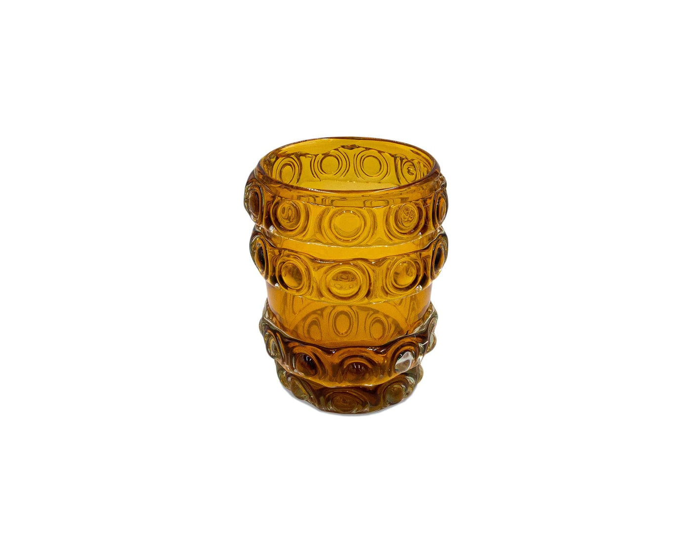 Liang & Eimil Accessories Bumble Glass Vase Amber - Small House of Isabella UK