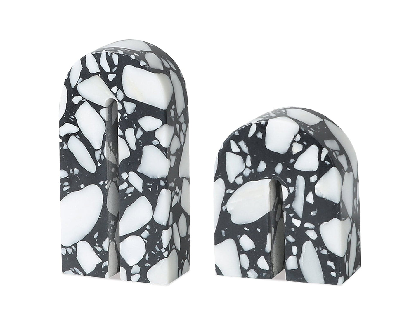 Liang & Eimil Accessories Dolmi Marble Sculpture Small - White Black House of Isabella UK