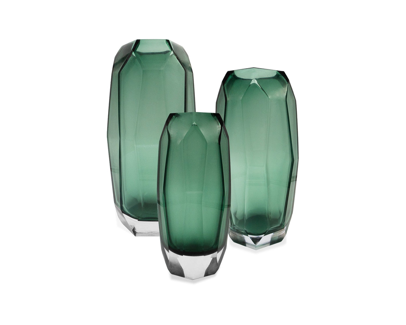 Liang & Eimil Accessories Emerald Glass Vase Green - Medium House of Isabella UK