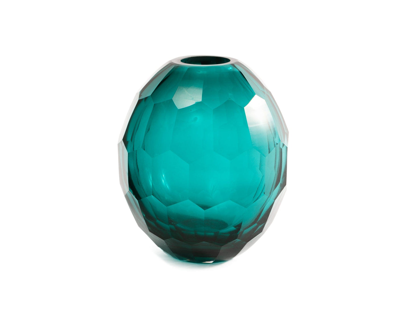 Liang & Eimil Accessories Glass Vase Teal - Small House of Isabella UK
