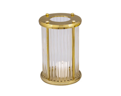 Liang & Eimil Accessories Hurricane with Glass & Thin Gold Rods Large House of Isabella UK