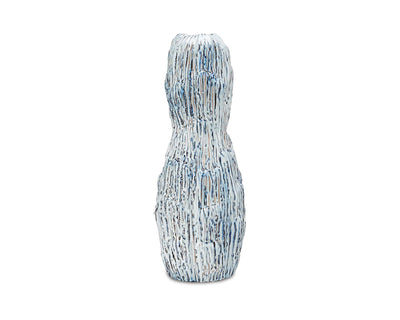 Liang & Eimil Accessories Lennon Ceramic Vase - White and Blue Glaze/Large House of Isabella UK