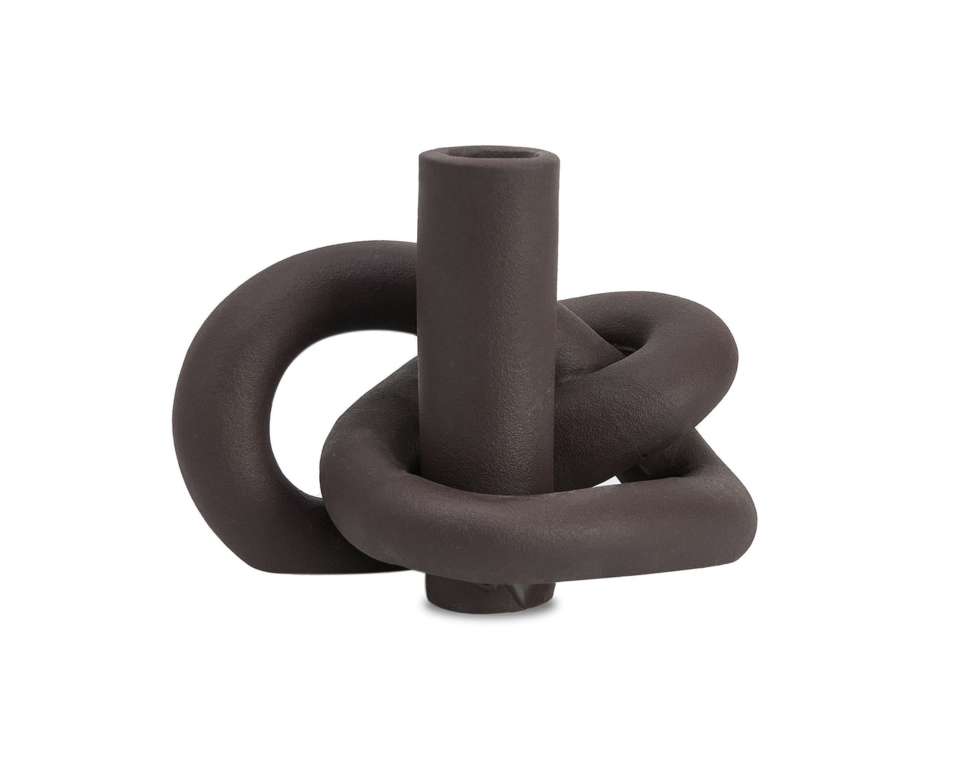 Liang & Eimil Accessories Medusa Candle Stick Holder - Earth Brown House of Isabella UK
