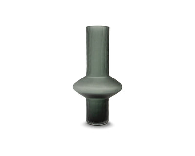 Liang & Eimil Accessories Rei Glass Vase Smoke Grey - Medium House of Isabella UK