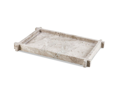 Liang & Eimil Accessories Roche Tray - Beige Marble House of Isabella UK