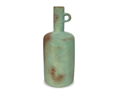 Liang & Eimil Accessories Russet Ceramic Vase - Turquoise/Brown House of Isabella UK