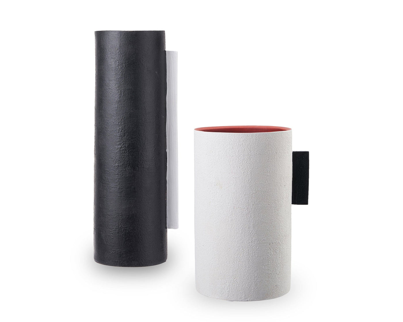 Liang & Eimil Accessories Santi II Ceramic Vase - White and Red House of Isabella UK