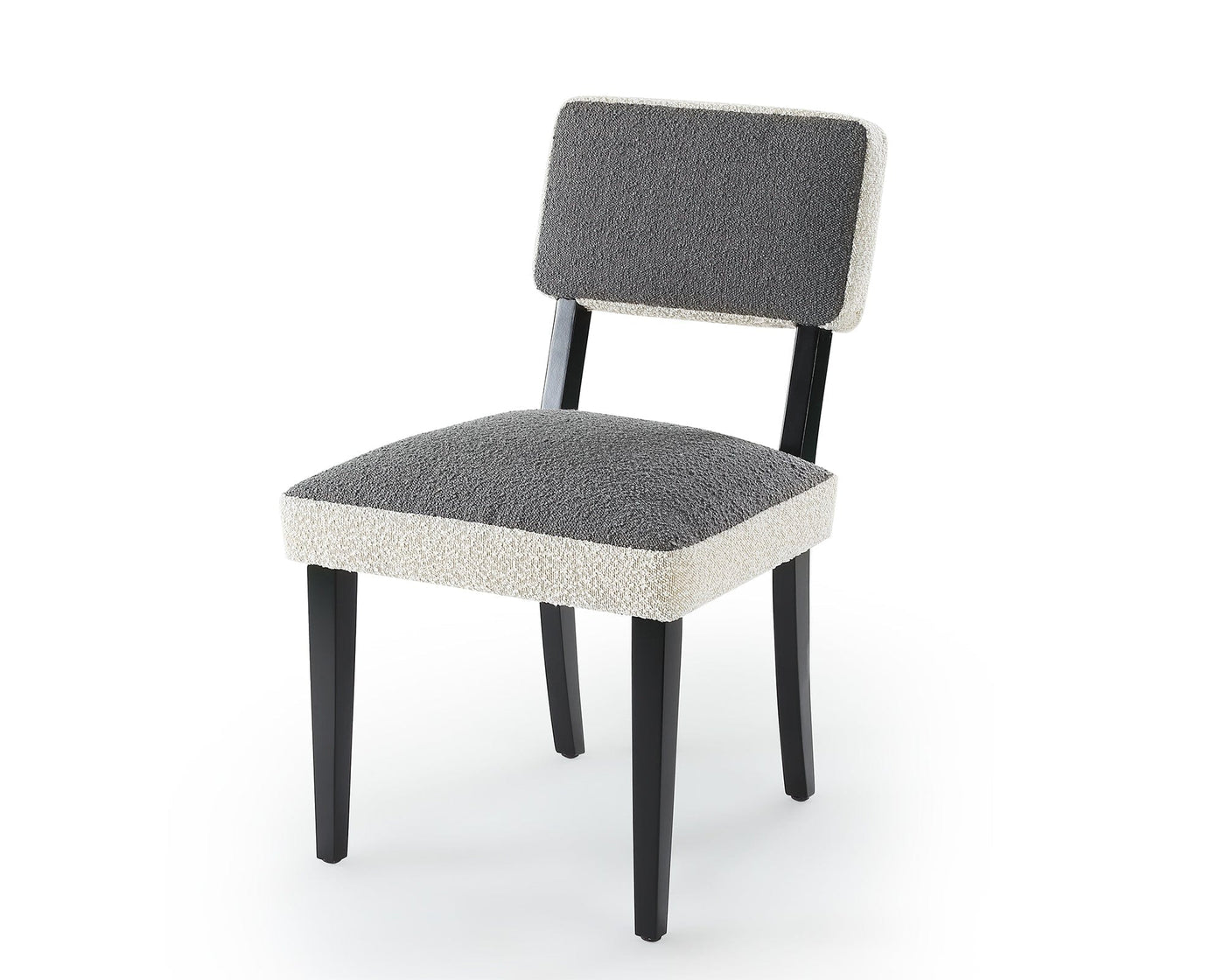 Liang & Eimil Dining Alfama Dining Chair - Boucle Sand & Graphic Grey House of Isabella UK