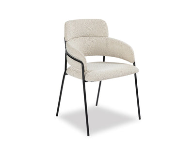 Liang & Eimil Dining Alice Dining Chair - Boucle Sand House of Isabella UK