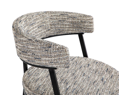 Liang & Eimil Dining Bonnet Dining Chair - Sherpa Grey House of Isabella UK