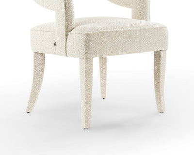 Liang & Eimil Dining Calvin Dining Chair - Boucle Sand House of Isabella UK