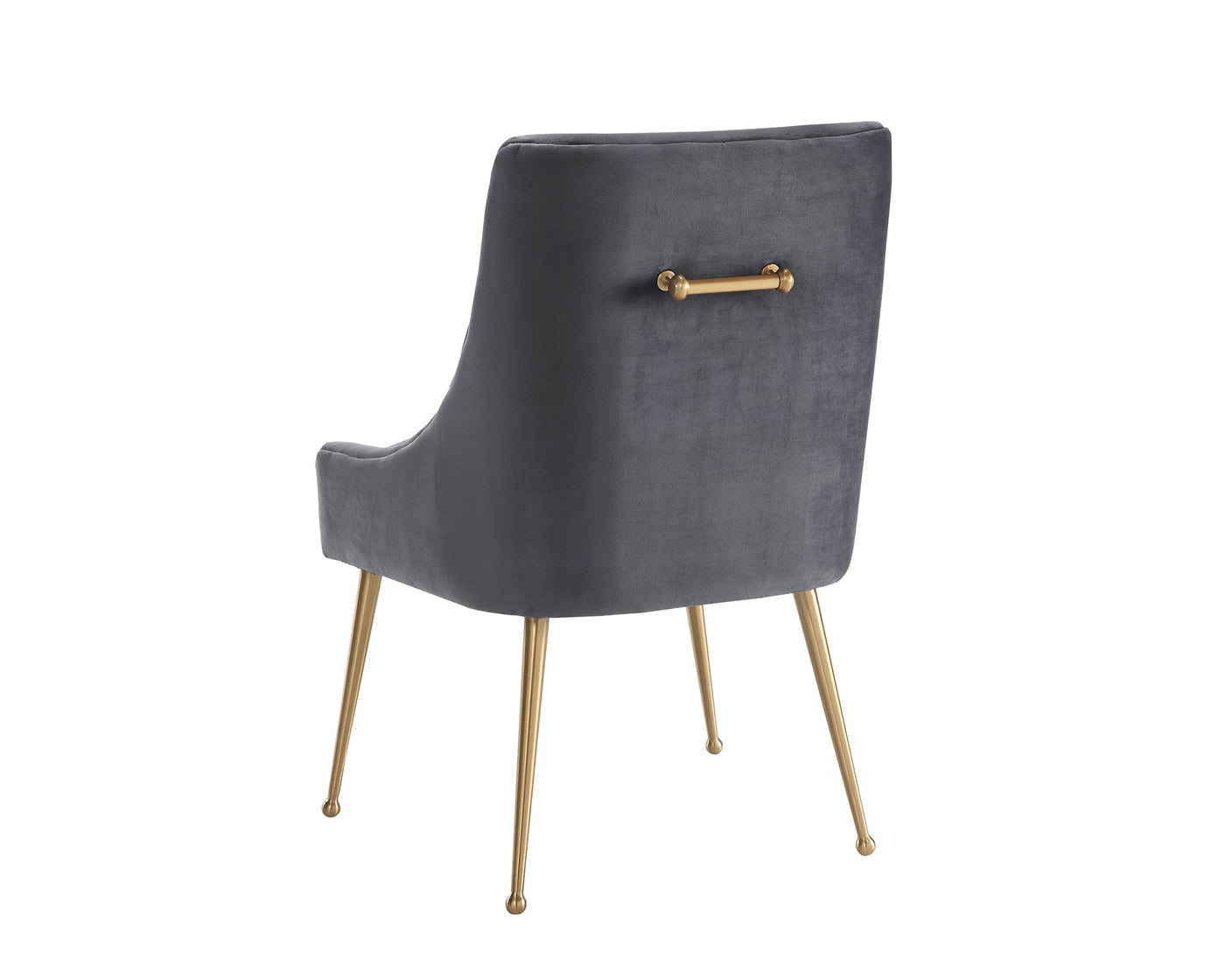 Liang & Eimil Dining Cohen Dining Chair - Night Grey Velvet | OUTLET House of Isabella UK