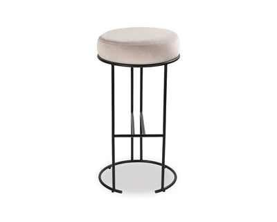 Liang & Eimil Dining Compti Bar Stool - Kaster Light Grey House of Isabella UK