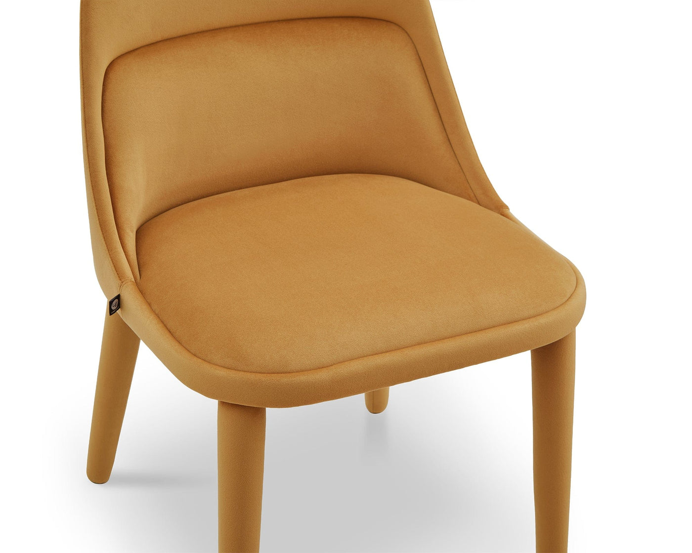 Liang & Eimil Dining Diva Dining Chair - Kaster II Mustard House of Isabella UK