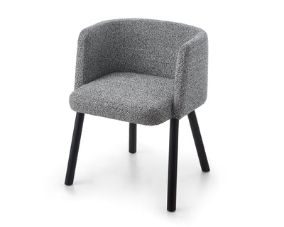 Liang & Eimil Dining Ethis Dining Chair - Speckle Grey/Matt Black House of Isabella UK