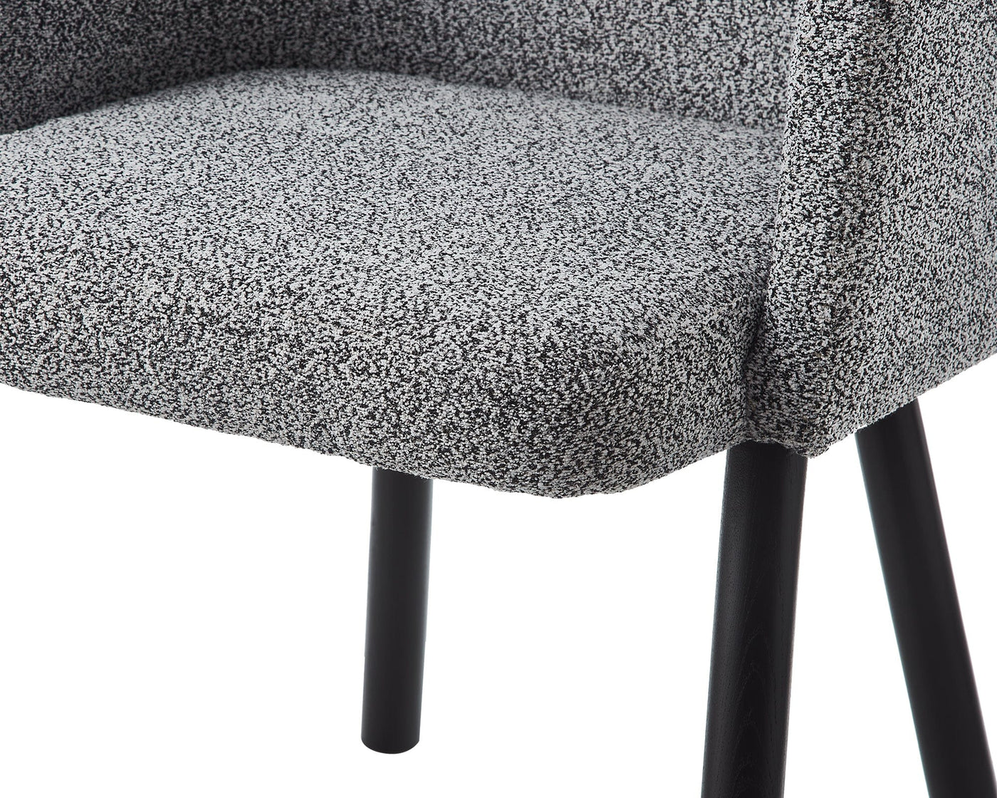 Liang & Eimil Dining Ethis Dining Chair - Speckle Grey/Matt Black House of Isabella UK