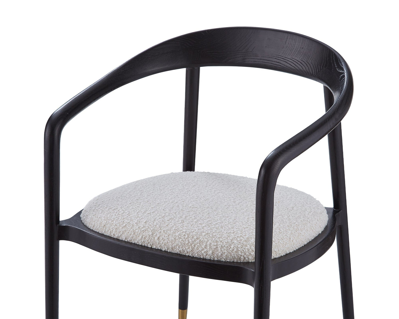 Liang & Eimil Dining Fluid Dining Chair - Boucle Sand House of Isabella UK