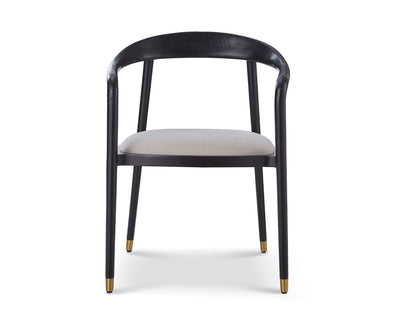 Liang & Eimil Dining Fluid Dining Chair - Gainsborough Ash Grey House of Isabella UK