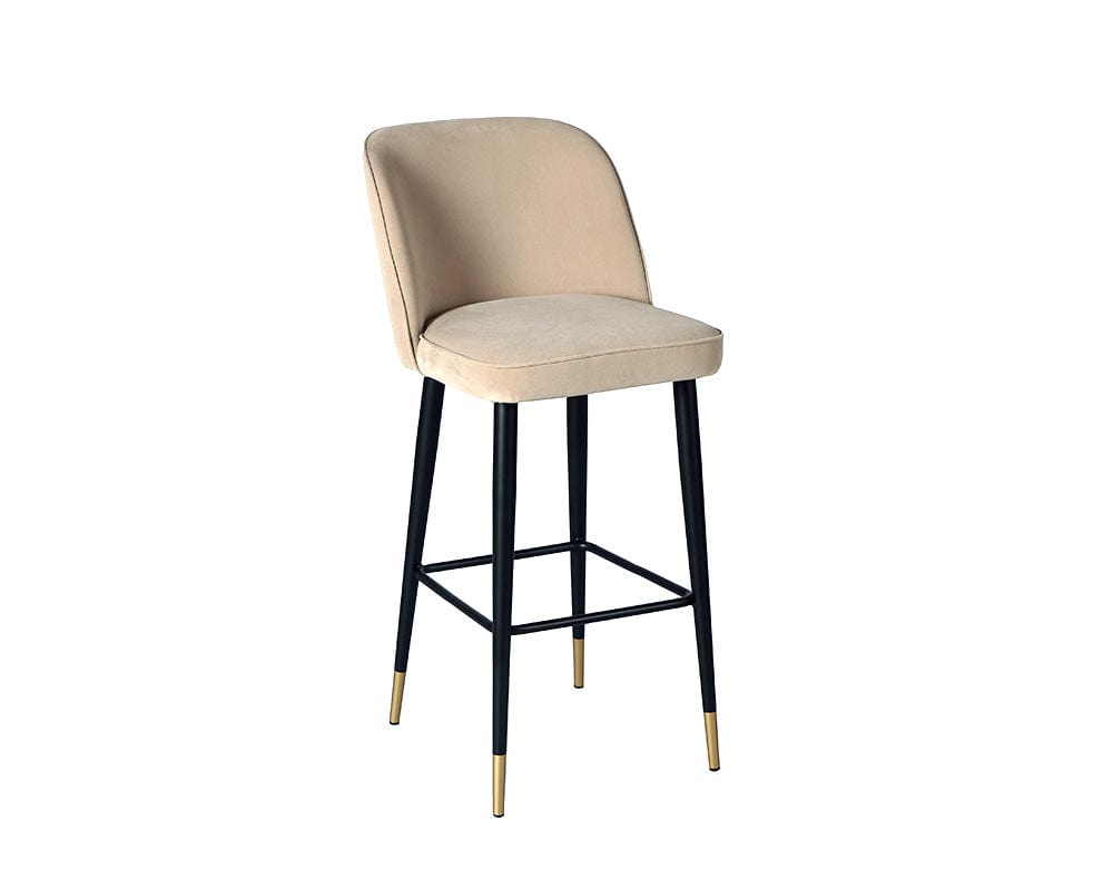 Liang & Eimil Dining Jersey Bar Stool Toscana Latte House of Isabella UK