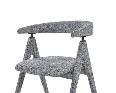 Liang & Eimil Dining Kelly Dining Chair - Speckle Grey House of Isabella UK