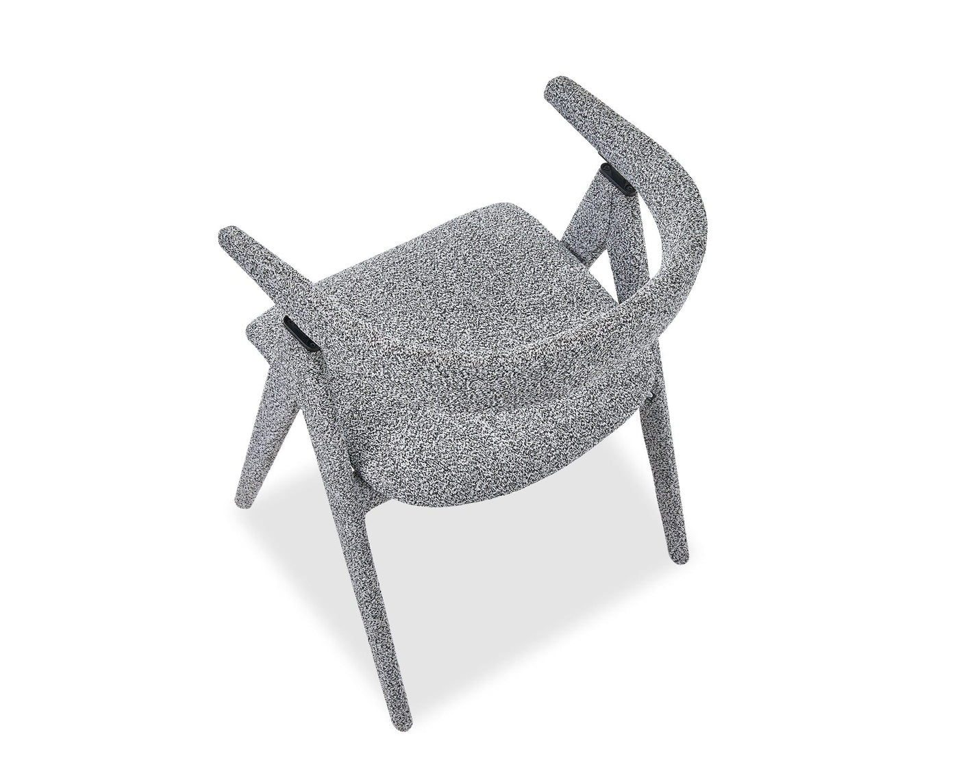 Liang & Eimil Dining Kelly Dining Chair - Speckle Grey House of Isabella UK