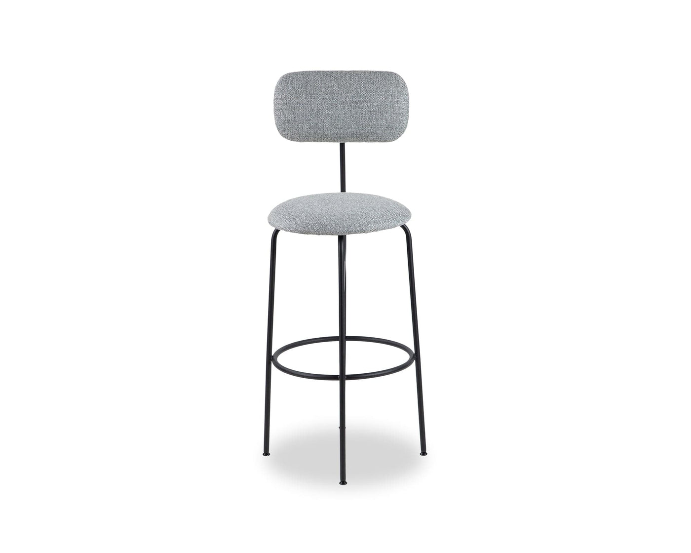 Liang & Eimil Dining Seclus Bar Stool - Emporio Grey Fabric House of Isabella UK