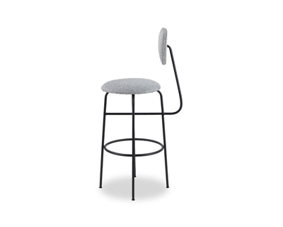 Liang & Eimil Dining Seclus Bar Stool - Emporio Grey Fabric House of Isabella UK