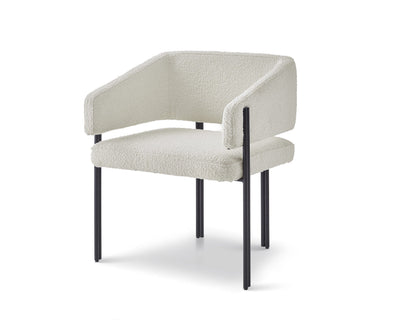 Liang & Eimil Dining Tatler Dining Chair - Boucle Sand House of Isabella UK