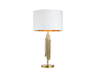 Liang & Eimil Lighting Linden White Table Lamp House of Isabella UK
