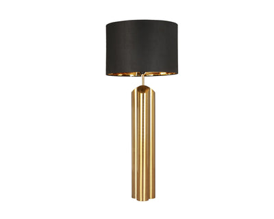 Liang & Eimil Lighting Obelisk Table Lamp - Brushed Brass & Black House of Isabella UK